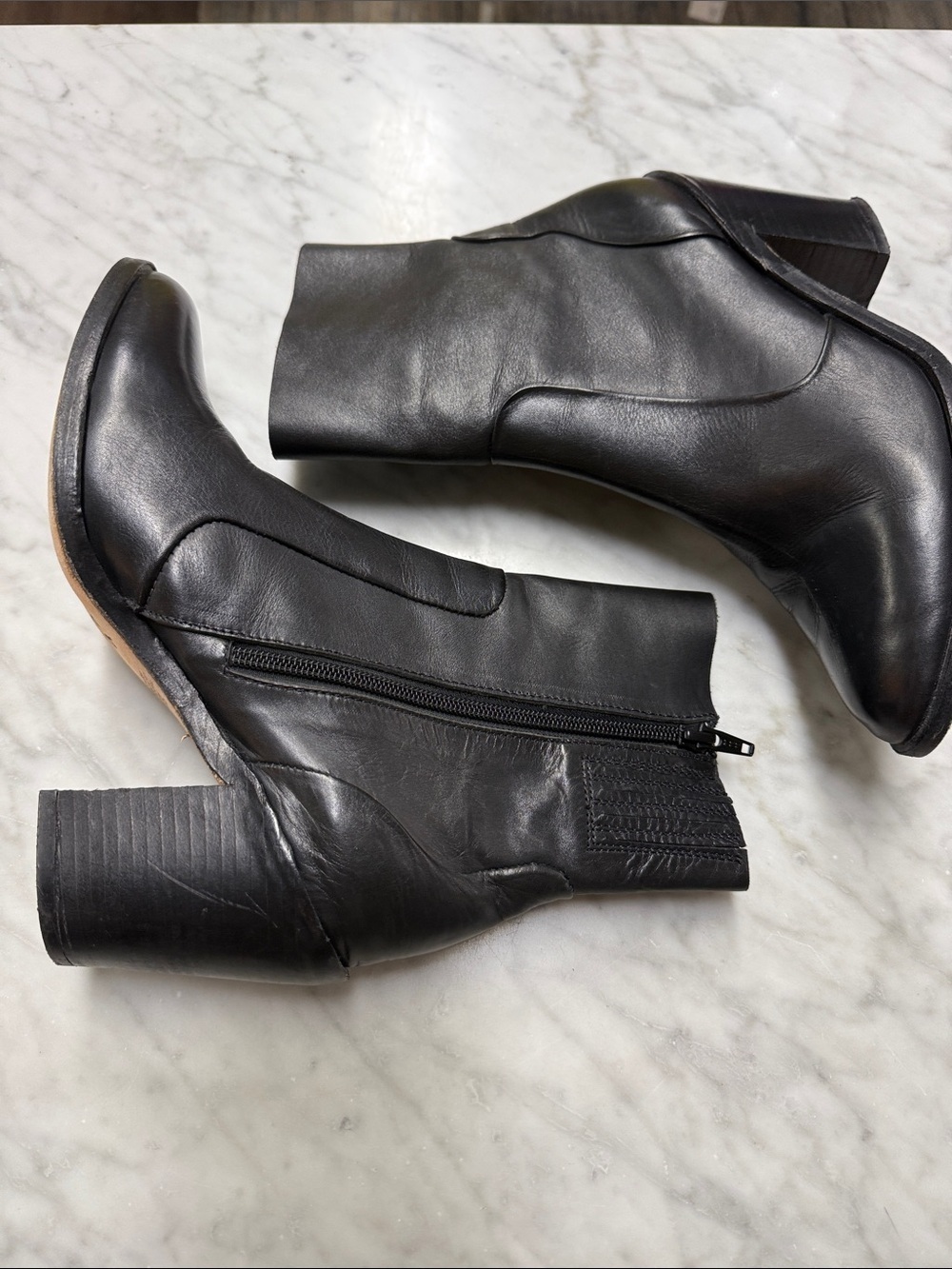 Jeffrey Campbell Ragini Black Ankle Bootie Size US8.5 - Picture 6 of 13